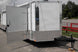 Enclosed Trailer 8.5'x24' White - Lawn Mower Car Bike Hauler Storage - SLE Equipment - 4