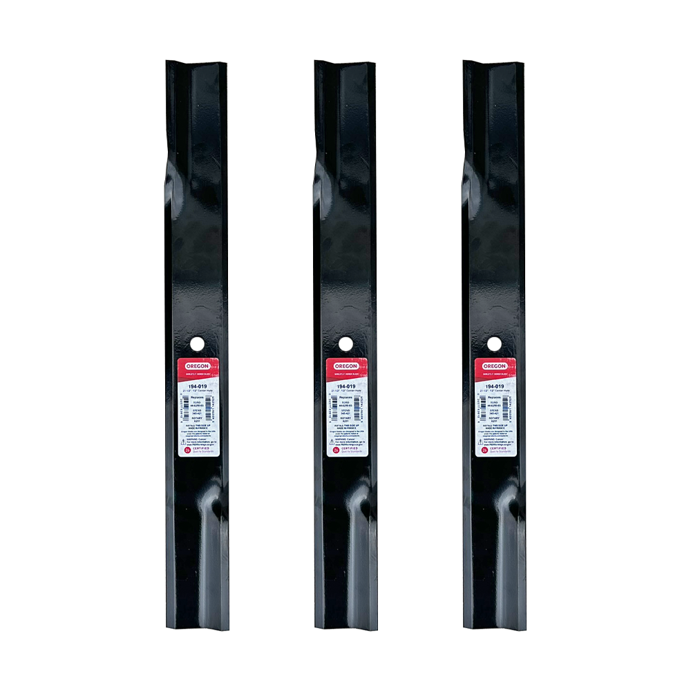 Oregon 194-019 Mower Blade 21-1/2" Toro 3 Pack