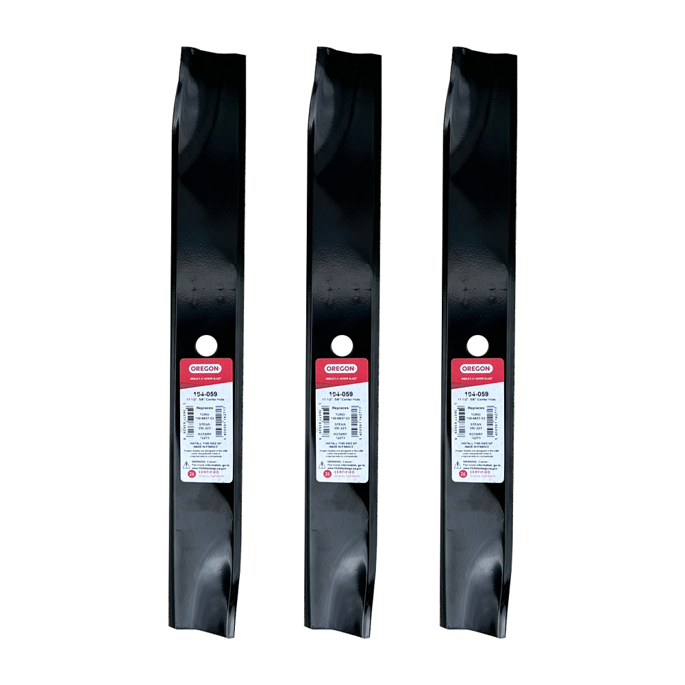 Oregon 194-059 Mower Blade 21-1/2" Toro Exmark 3 Pack