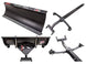Swisher 20040 62" UTV Commercial Pro Plow and Universal Mount Combo - SLE Equipment - 1