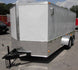 Enclosed Trailer 7'x16' - V - Nose Motorcycle Lawn Mower Storage - SLE Equipment - 5