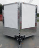 Enclosed Trailer 8.5'x18' White - Equipment Car Bike Hauler Storage - SLE Equipment - 1