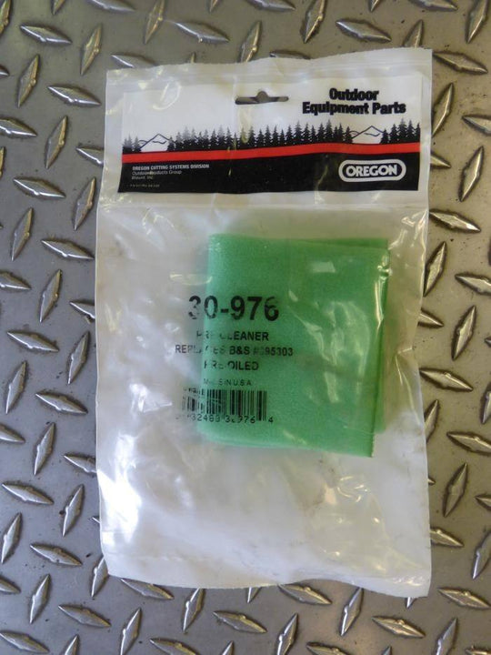 Oregon 30 - 976 Pre Oiled Foam Filter 20 & 21 CID Engines - SLE Equipment - 1