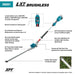 Makita XNU01T 18V LXT 20" Articulating Pole Hedge Trimmer Kit - Includes 2 Batteries and Rapid Charger - SLE Equipment - 2