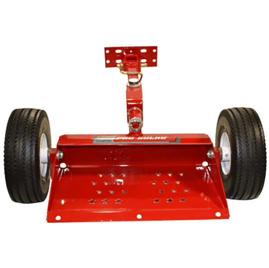 Landshark PS100R - 1038 - 1 - FR - FF Red Sulky Pneumatic Tire - SLE Equipment - 1