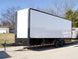 8.5x20 White V - Nose Enclosed Trailer with Blackout Pkg (2) 5,200lb Axles - SLE Equipment - 1