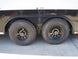 8.5x20 White V - Nose Enclosed Trailer with Blackout Pkg (2) 5,200lb Axles - SLE Equipment - 16