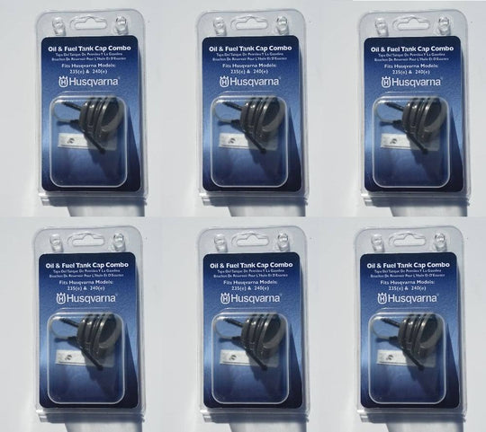 Husqvarna Fuel Oil Cap For 240 235 Chainsaws 580494101 Pack of 6 - SLE Equipment - 1