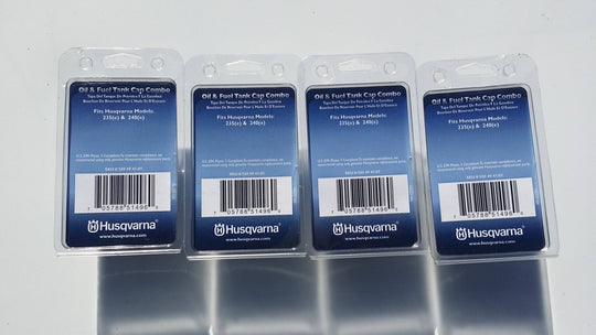Husqvarna Fuel Oil Caps For 240 235 Chainsaws 580494101 (4 Pack) - SLE Equipment - 2