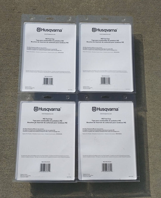 Husqvarna Fuel/Gas Cap Zero Turn Mowers 581696301 Pack of 4 - SLE Equipment - 2