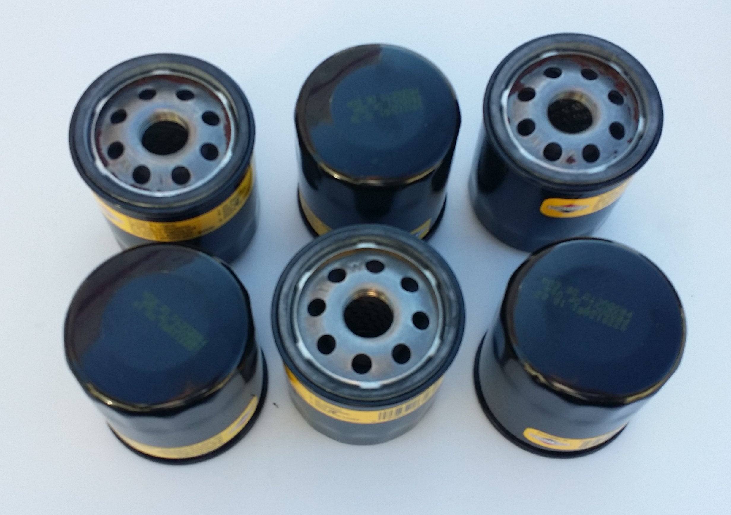 Six Briggs Oil Filter Equivalent to E-Z-Go 607454