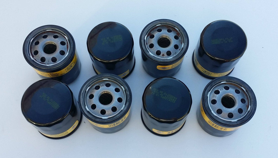 Eight Briggs Oil Filter Equivalent to E - Z - Go 607454 - SLE Equipment - 1