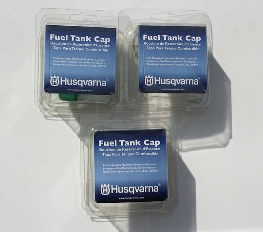 Husqvarna Fuel Oil Caps Blowers 125B , 125BVX 580494105 ( Three Pack ) - SLE Equipment - 1