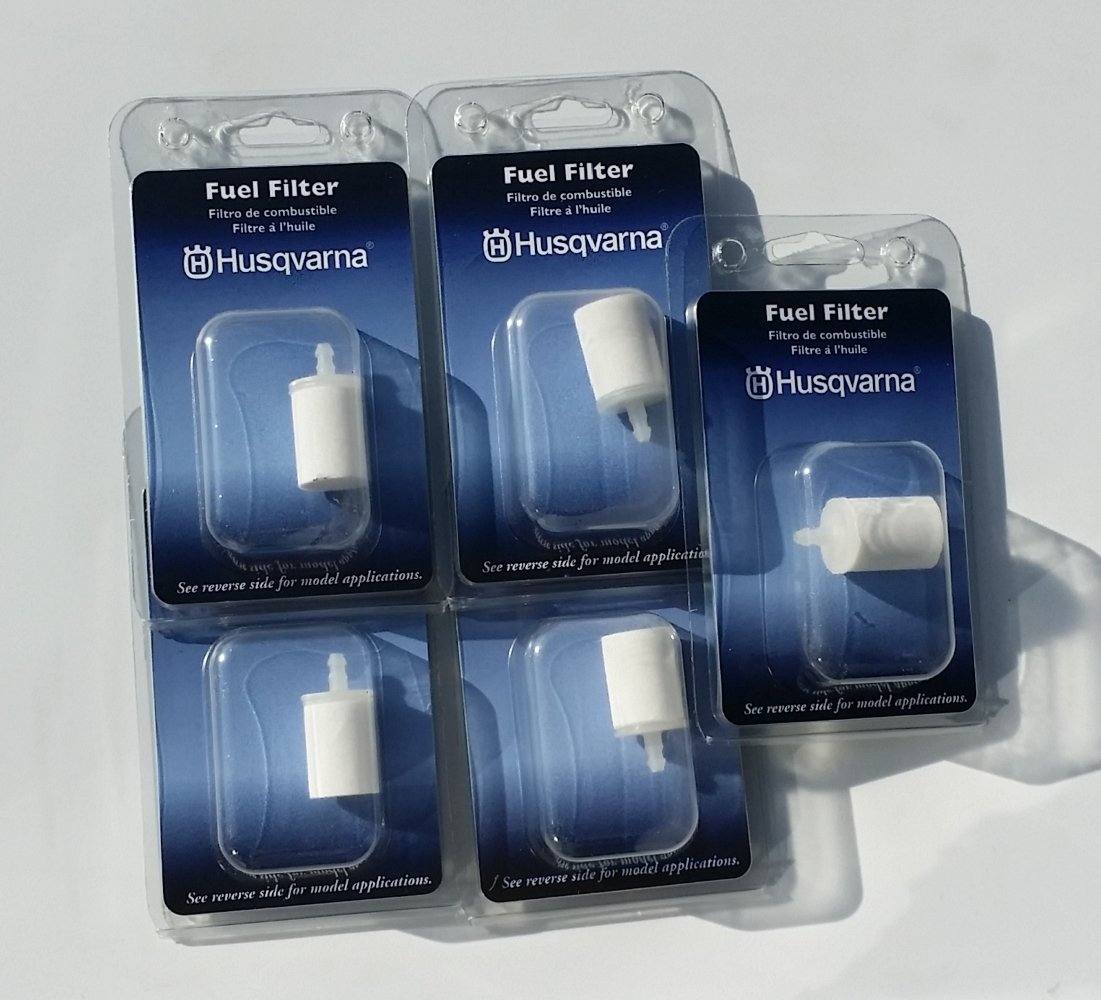 Five Husqvarna Chainsaw Trimmer Edger Fuel Filters 575867301 - SLE Equipment - 1