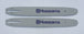 Two Husqvarna 14" Chainsaw Bars 52DL .043 Gauge 505035101