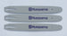 Three Husqvarna 14" Chainsaw Bars 52DL .043 Gauge 505035101