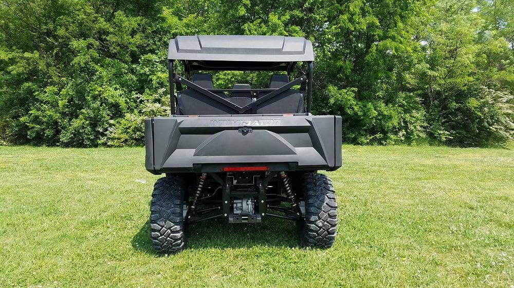 Intimidator GC1K Vehicle Left Side. This does NOT come standard with plastic roof.