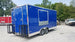 8.5' x 19' Cobalt Blue Food Concession Trailer