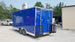 8.5' x 19' Cobalt Blue Food Concession Trailer