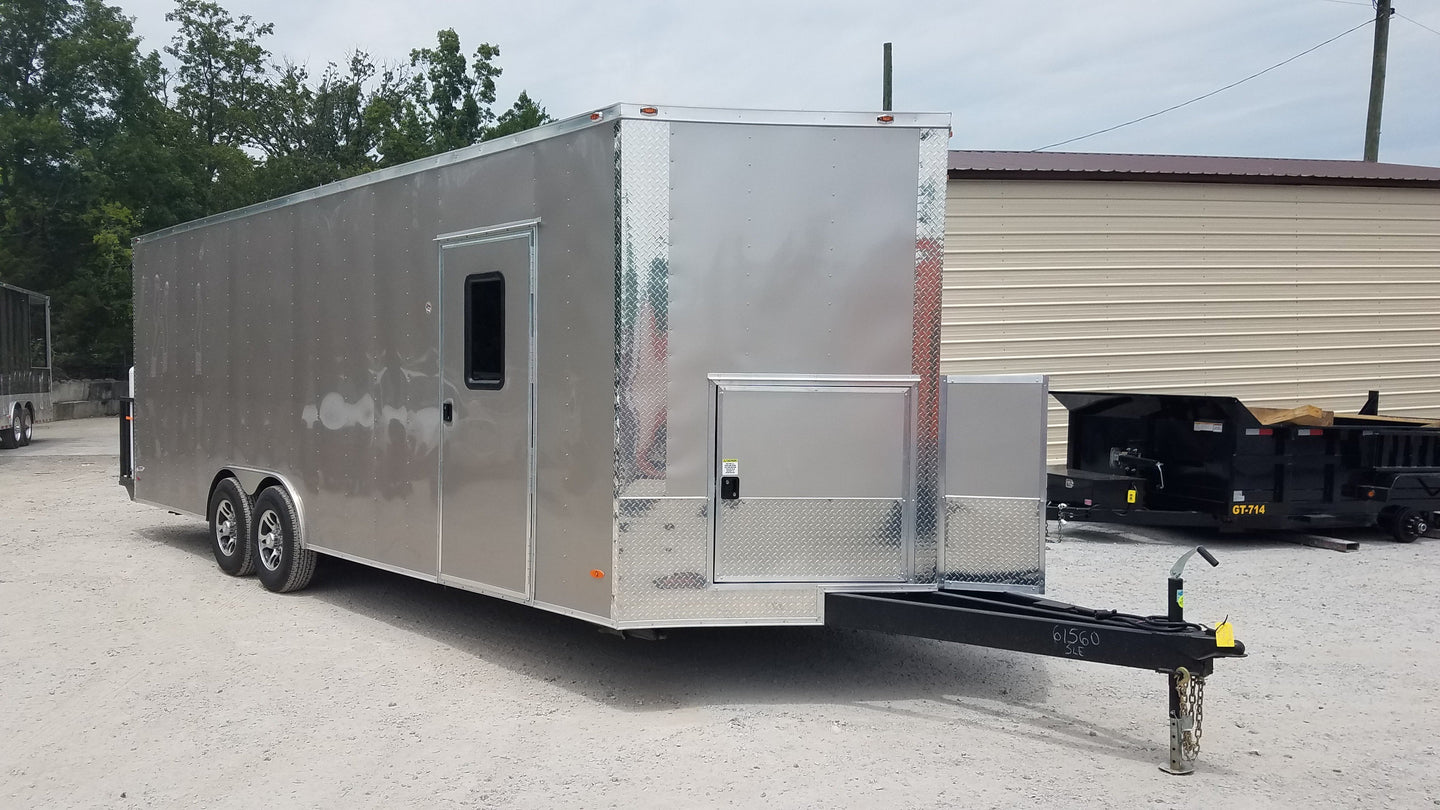 8.5' x 24' Arizona Beige Catering Event Concession Food Trailer With Appliances