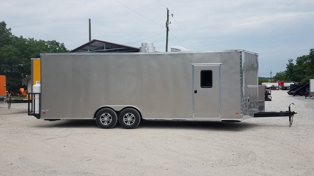 8.5' x 24' Arizona Beige Catering Event Concession Food Trailer With Appliances