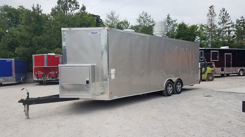 8.5' x 24' Arizona Beige Catering Event Concession Food Trailer With Appliances