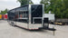 8.5' x 28' Black Concession Food Trailer