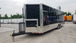 8.5' x 28' Black Concession Food Trailer