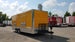 8.5' x 20' Penske Yellow Flat Nose Concession Food Trailer