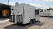 8.5' x 16' White Catering Event Concession Food Trailer With Appliances