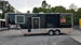 8.5' x 30' Black Goose Neck Concession Food Trailer With Appliances