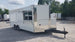 8.5' x 20' White Concession Food Trailer with Appliances