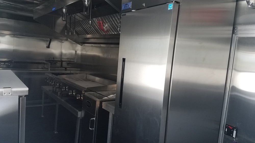 8.5' x 20' White Concession Food Trailer with Appliances