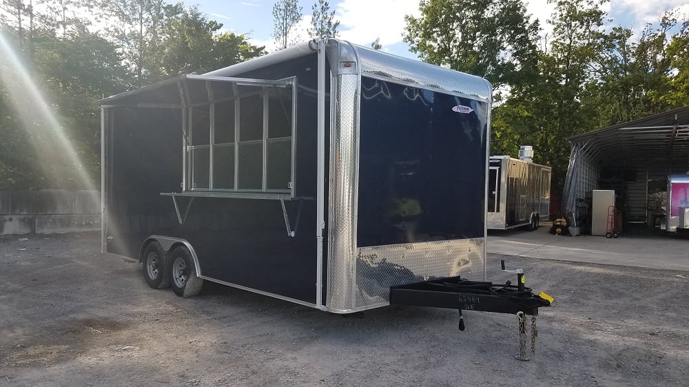 Indigo Blue 8.5x20 Concession Food Trailer