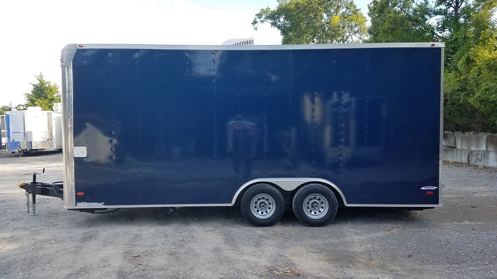 Indigo Blue 8.5x20 Concession Food Trailer