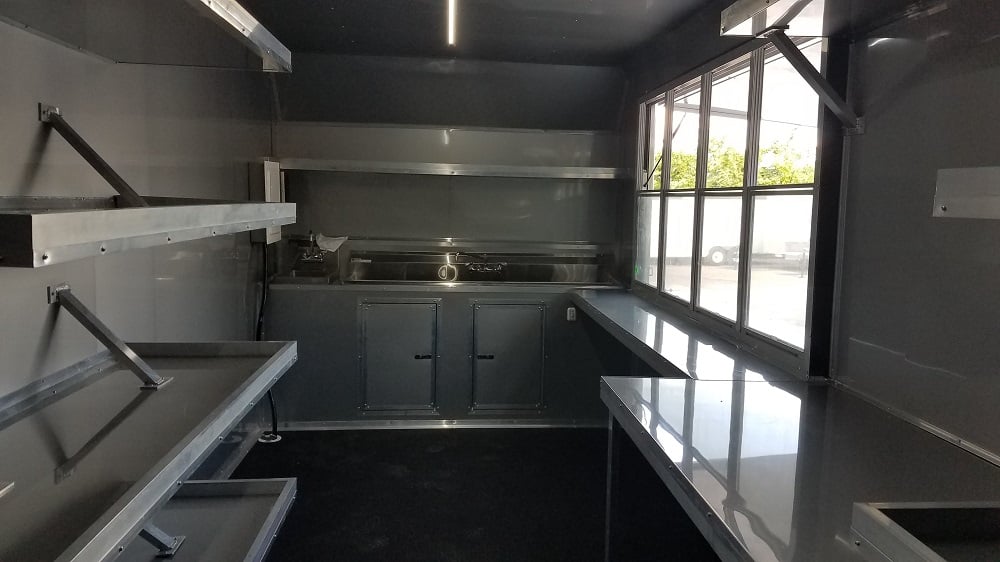 Indigo Blue 8.5x20 Concession Food Trailer