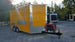 8.5' x 16' Yellow Food Concession Trailer with Appliances