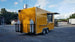 8.5' x 16' Yellow Food Concession Trailer with Appliances