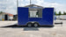 8.5' x 16' Cobalt Blue Concession Food Trailer