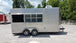 7' x 16' Arizona Beige Enclosed Custom Concession Trailer