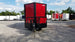 8.5' x 26' Red & Black Porch Style Concession Food Trailer