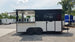 8.5' x 16' Black & White Food Concession Event Trailer