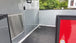 8.5' x 26' Red & Black Porch Style Concession Food Trailer With Appliances