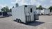 8.5' x 16' White Concession Food Trailer With Appliances