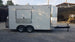 8.5' x 14' White Concession Food Trailer With Appliances