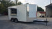 8.5' x 14' White Concession Food Trailer With Appliances