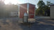 8.5' x 20' Red Porch Style Concession Food Trailer With Appliances