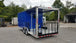 8.5' x 22' Cobalt Blue Porch Style Concession Food Trailer