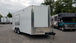 8.5' x 18' White Concession Food Trailer