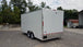 8.5' x 18' White Concession Food Trailer